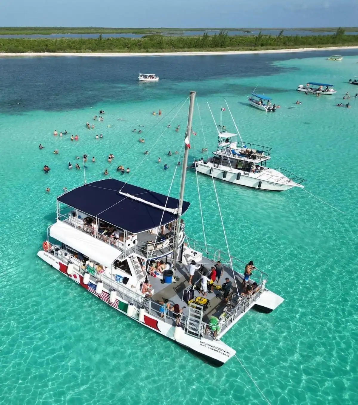 Cozumel Sunset Catamaran Tour: El Cielo Snorkel at Dusk
