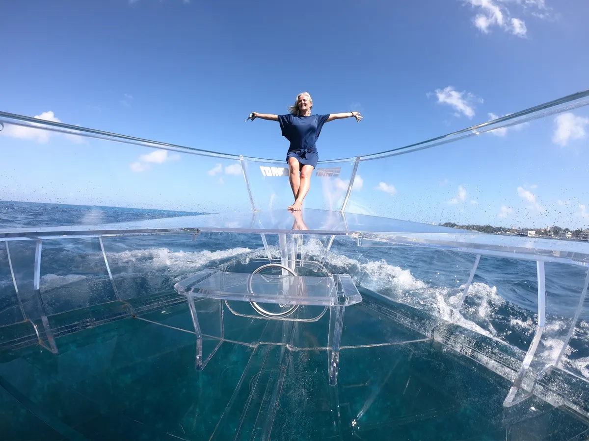 Cozumel Clear Boat Tour: Both Transparent Boats Compared